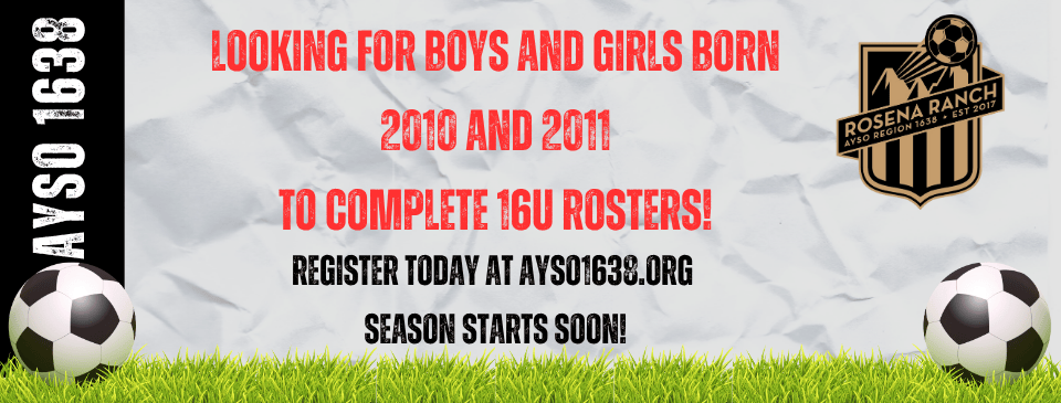 LOOKING FOR 16U PLAYERS